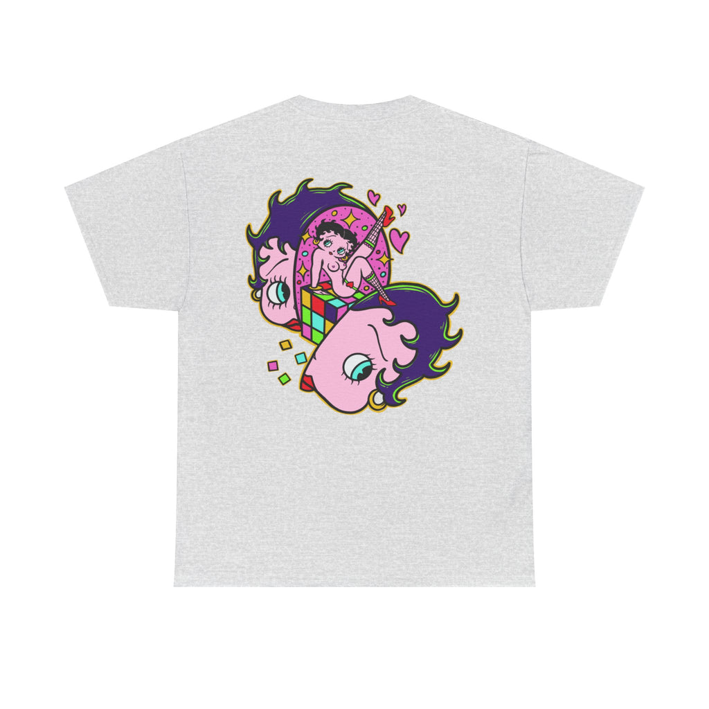 DROID Betty Boop XxX Psychedelic Acid Unisex Heavy Cotton Tee