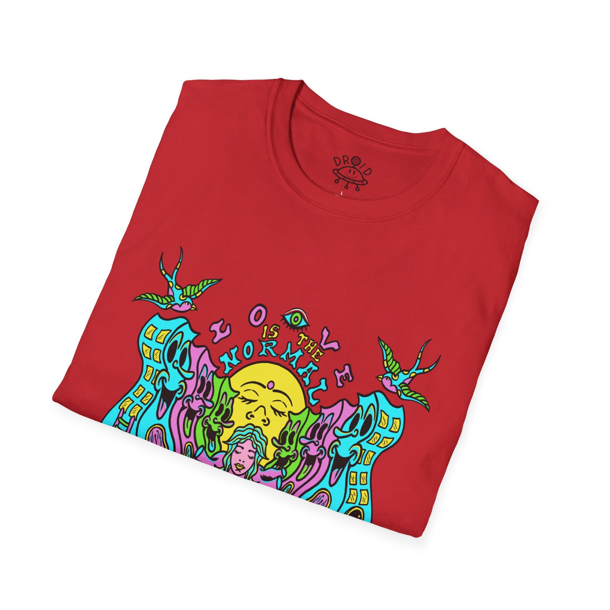 T-Shirt DROID Love Is The Normal State Of Being