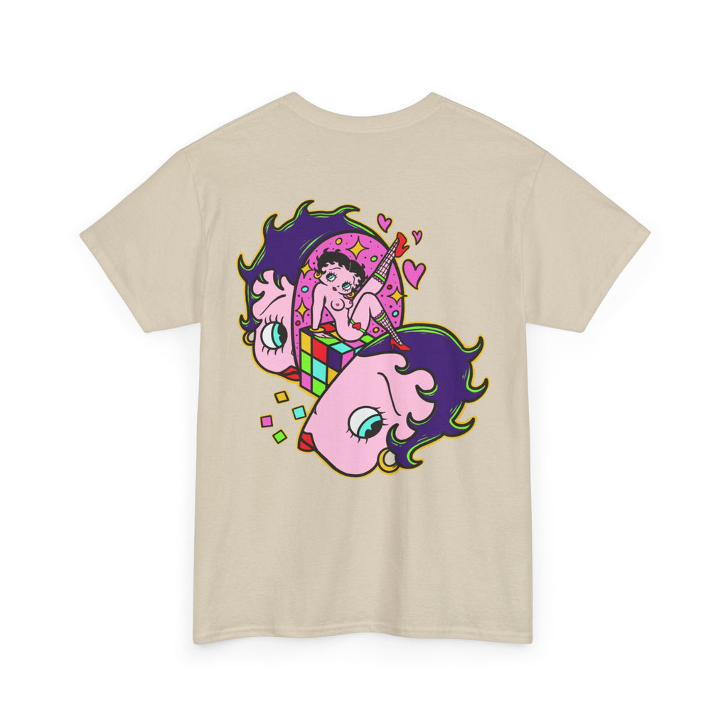 DROID Betty Boop XxX Psychedelic Acid Unisex Heavy Cotton Tee