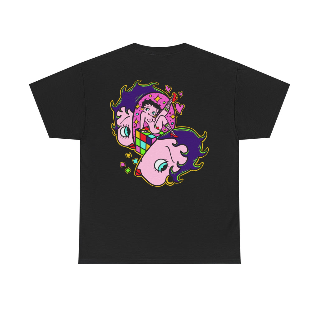 DROID Betty Boop XxX Psychedelic Acid Unisex Heavy Cotton Tee