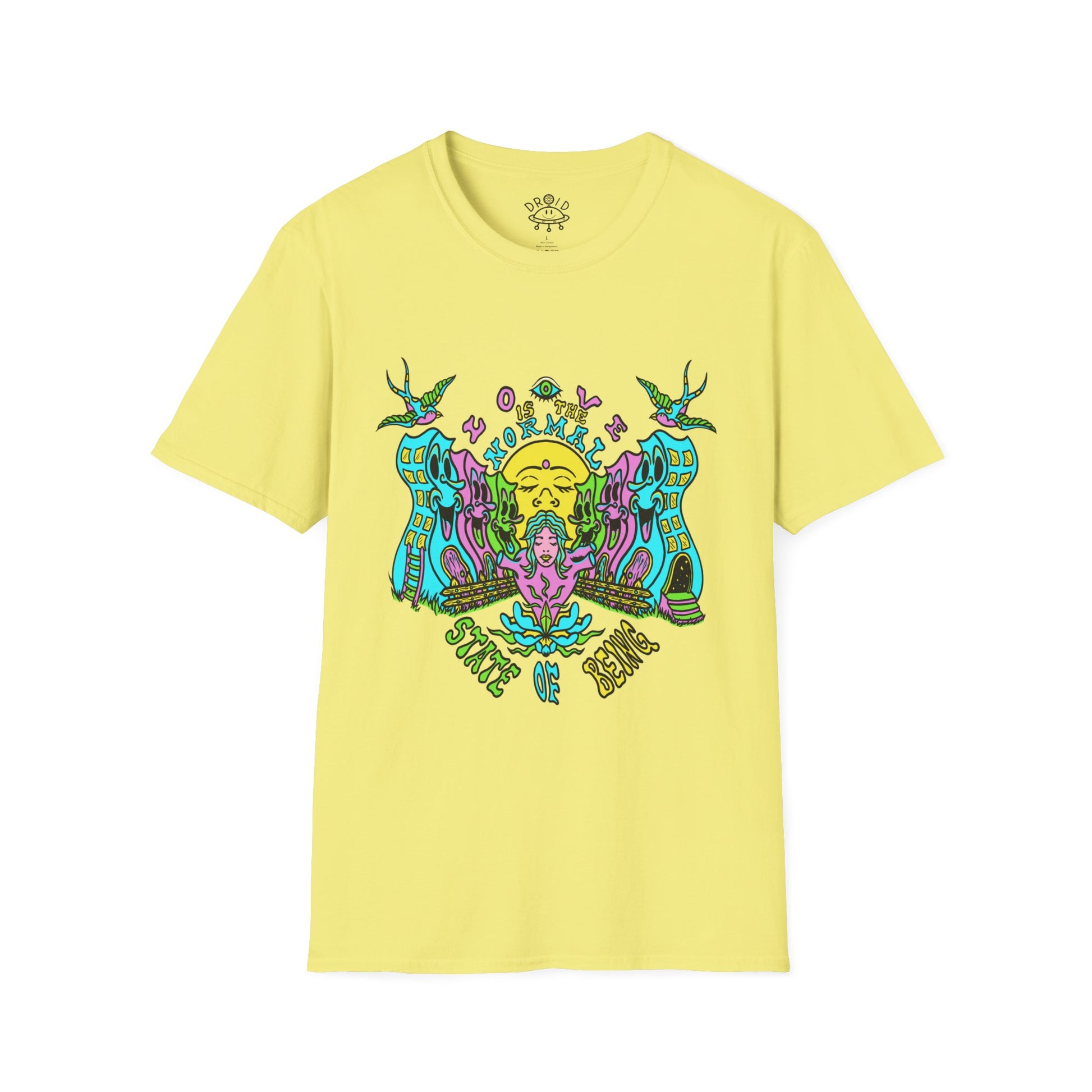 T-Shirt DROID Love Is The Normal State Of Being