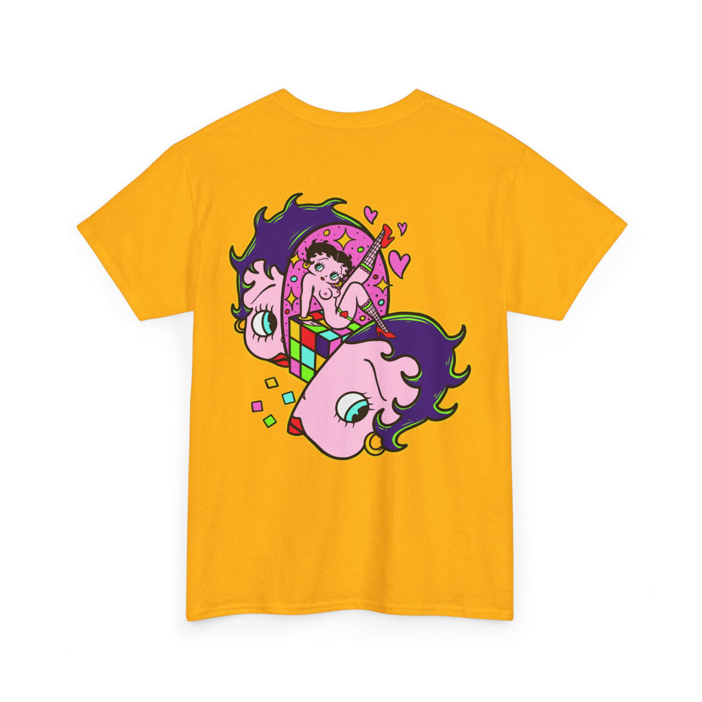 DROID Betty Boop XxX Psychedelic Acid Unisex Heavy Cotton Tee