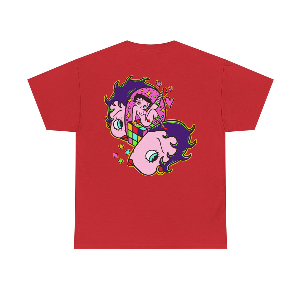 DROID Betty Boop XxX Psychedelic Acid Unisex Heavy Cotton Tee
