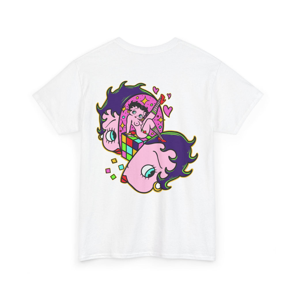 DROID Betty Boop XxX Psychedelic Acid Unisex Heavy Cotton Tee